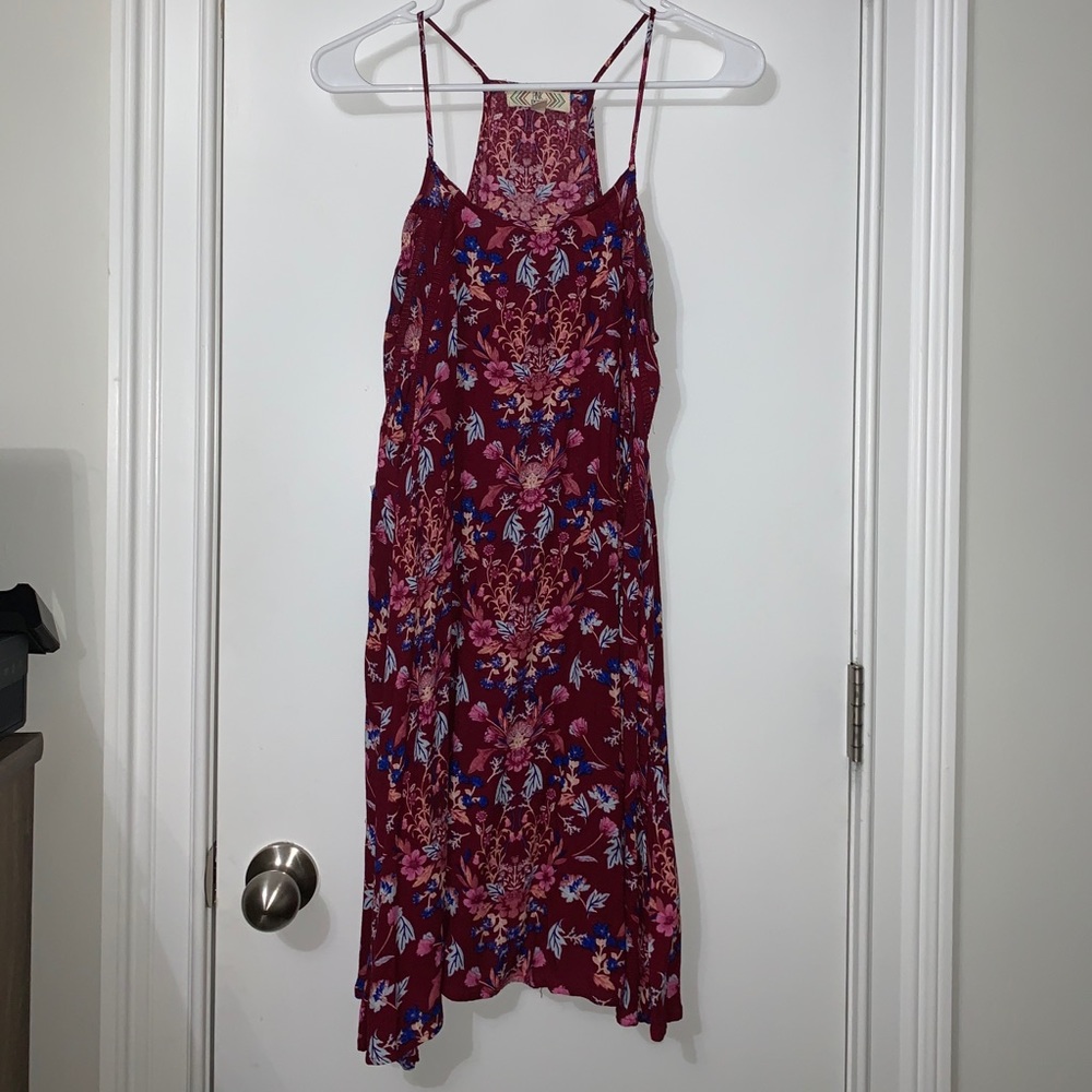Pink Rose halter dress